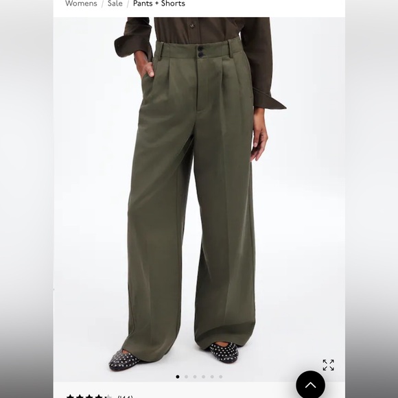 Madewell // NWT The Harlow Wide-Leg Pant in Drapey Twill - Picture 2 of 5